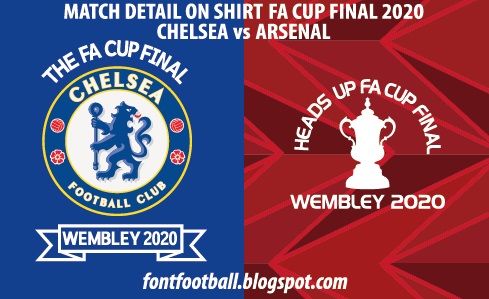 MDT Match Detail Date Vector FA cup Final Chelsea vs Arsenal 2020_0