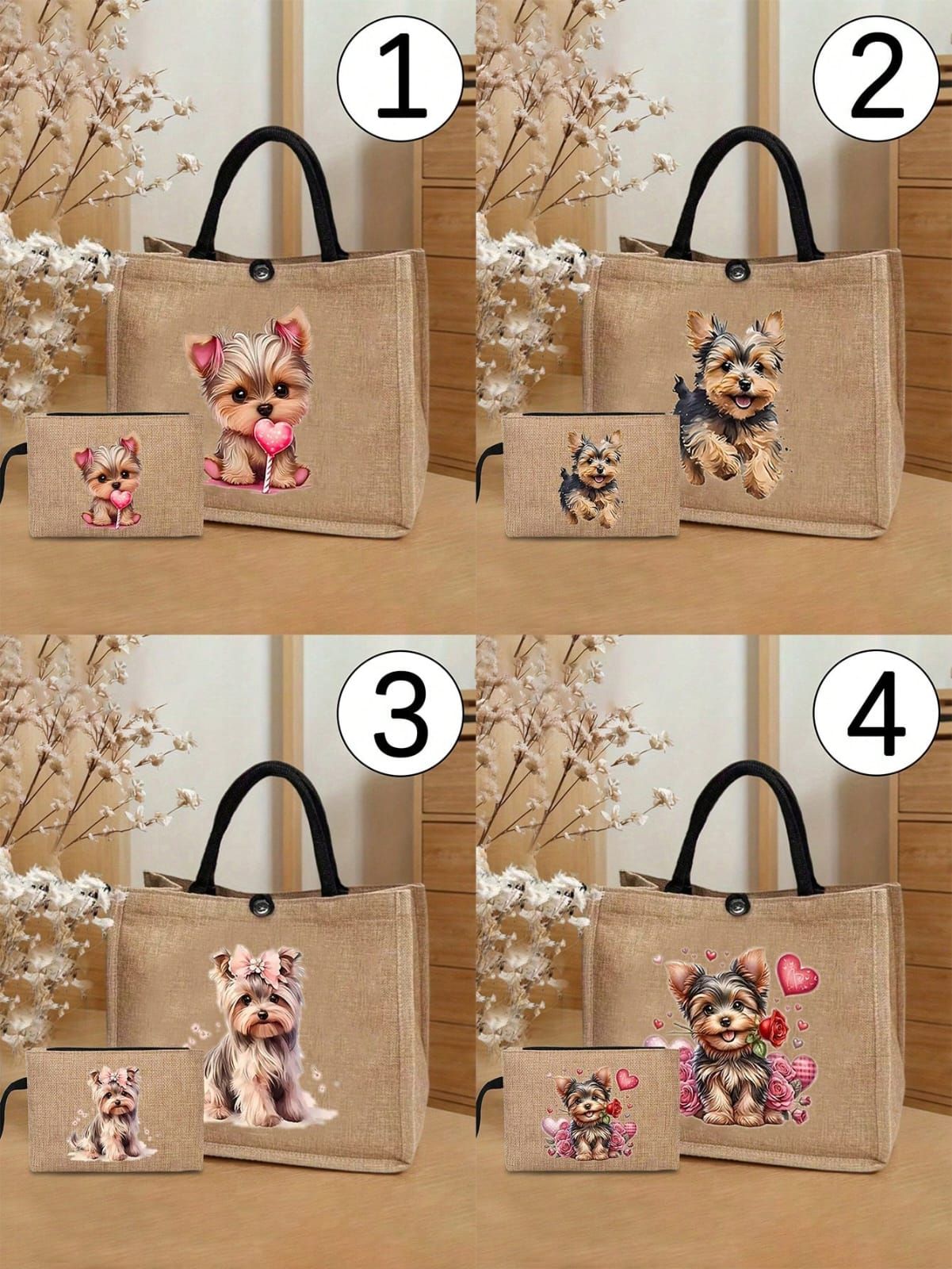 2 Piece Tote Bag Set _1