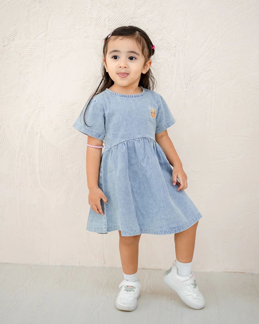 Luna Denim Twirl Dress_0