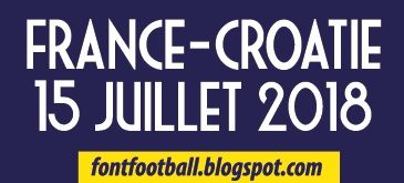 MDT Match Detail Dates Final World Cup France vs Croatia (Final Russia 2018) vector_0