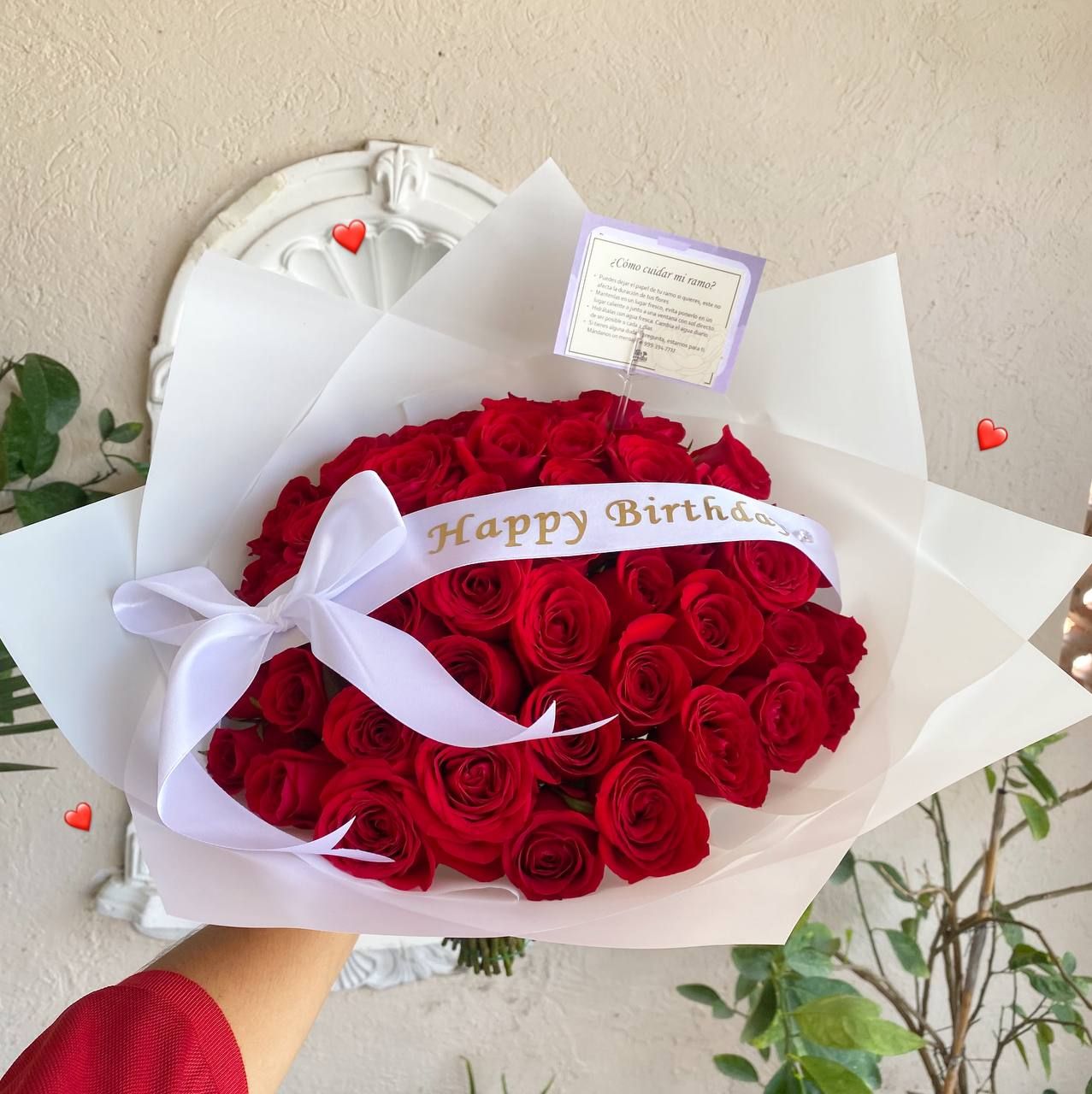 50 rosas con listón_0