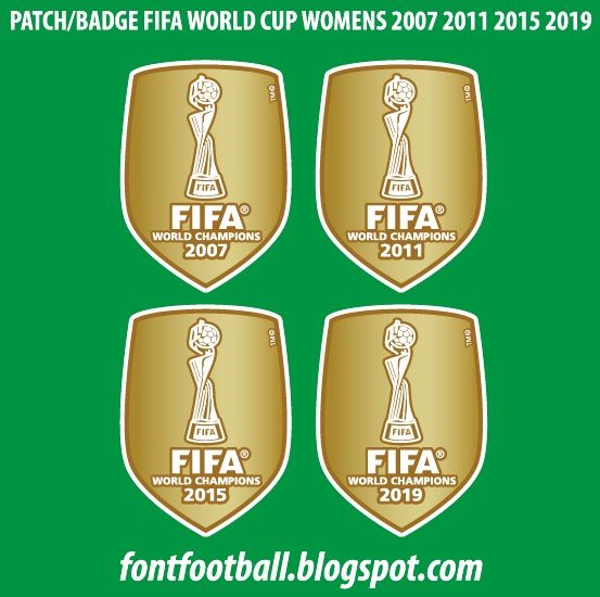 Patch Badge Fifa World Cup Womens 2007 2011 2015 2019_0