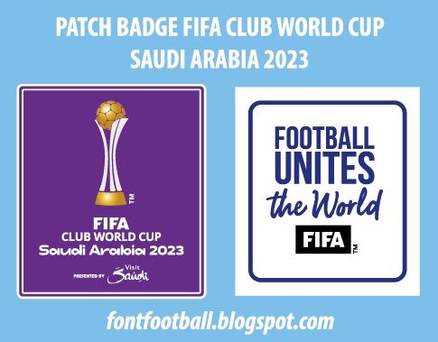 Patch Badge Fifa Club World Cup Saudi Arabia 2023 Vector_0