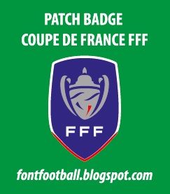 Patch Badge Coupe de France FFF Vector_0