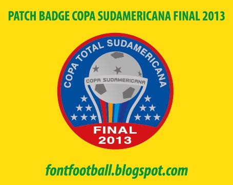 Patch Badge Copa Sudamericana Final 2013 Vector_0