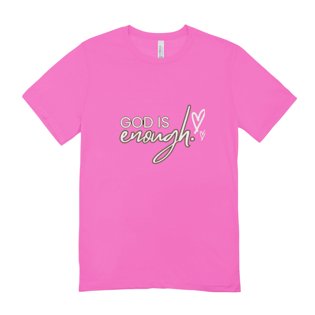 Women's "God Is Enough" Tee_0