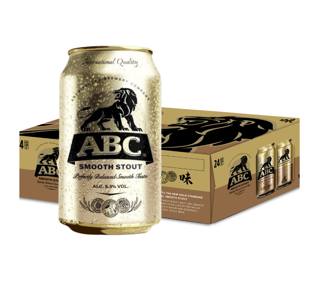 ABC Smooth Stout (កំប៉ុង) 330ml x 24Can_0