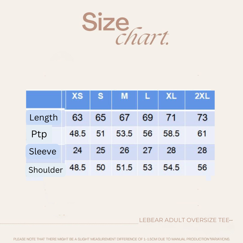 [❤️‍🔥NEW LAUNCH] Adult Oversize Tee_1