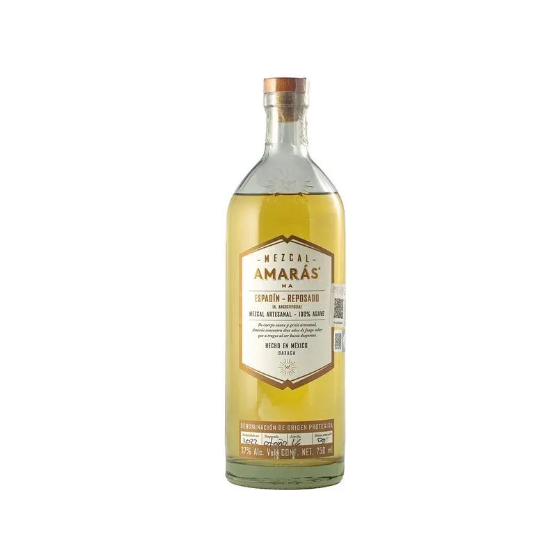 Mezcal Espadin Reposado Amaras 750.0 mL_0