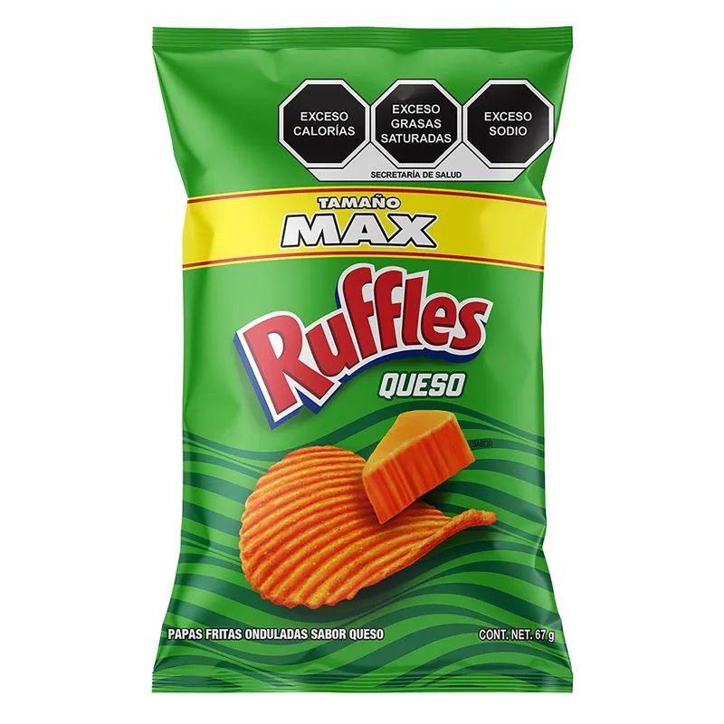 Ruffles Queso Sabritas 67 Gr. _0