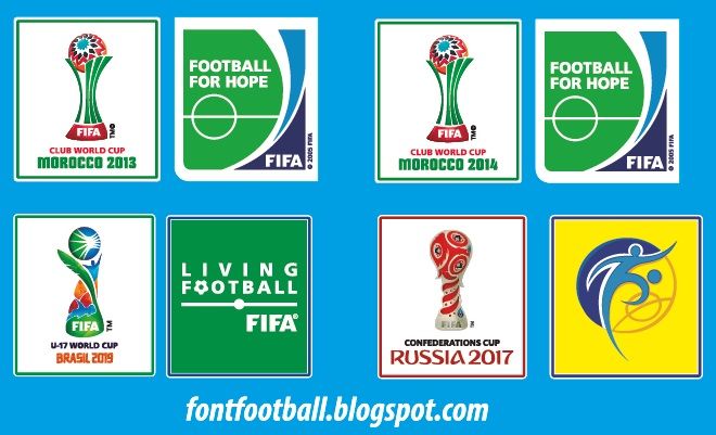 Patch Badge Fifa club world cup morocco 2013 Football for hope Living football Russia confederations cup 2017 Fifa club world cup morocco 2014 Fifa u-17 World Cup 2017_0