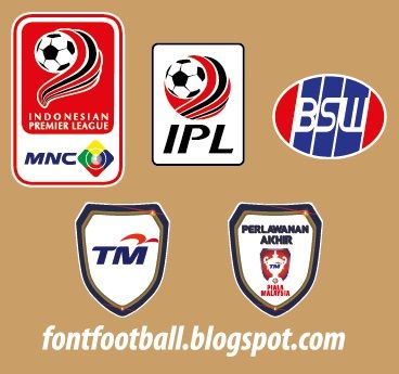 Patch Badge Indonesian Premier League MNC IPL Persipura BSW Bosowa Malaysian League Piala Malaysia Perlawanan Akhir TM_0