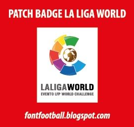 Patch Badge La Liga World Vector_0