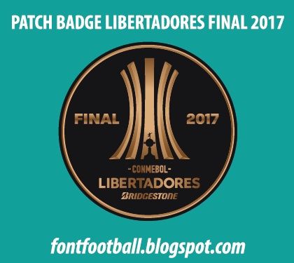 Patch Badge Libertadores Final 2017 Vector_0