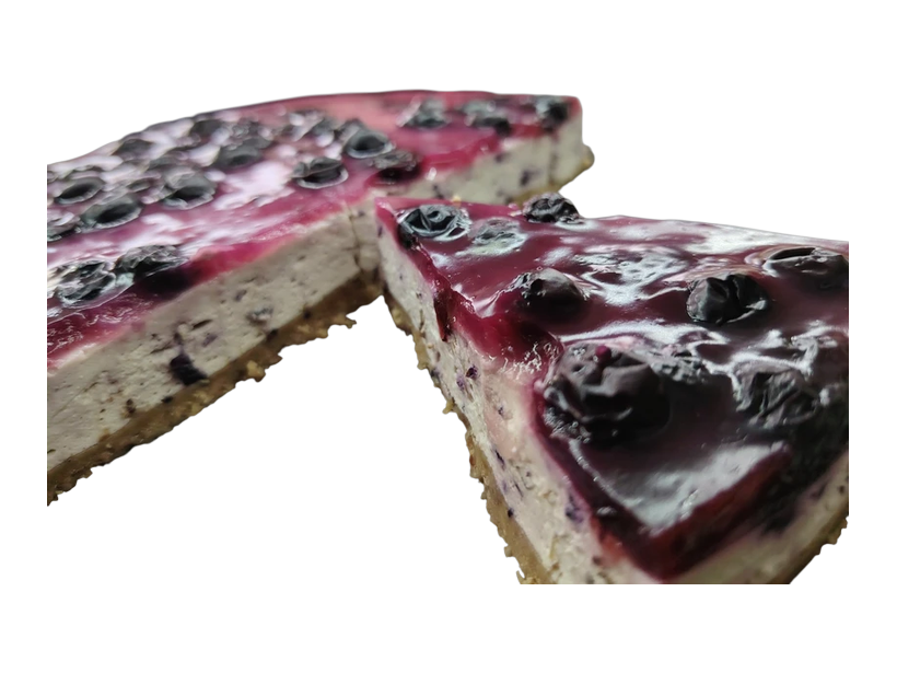 Blueberry cheesecake slice / Blueberry cheesecake slice_0