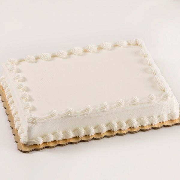 Vainilla sheet cake / Torta blanco grande / Vainilla sheet cake / Torta blanco grande_0