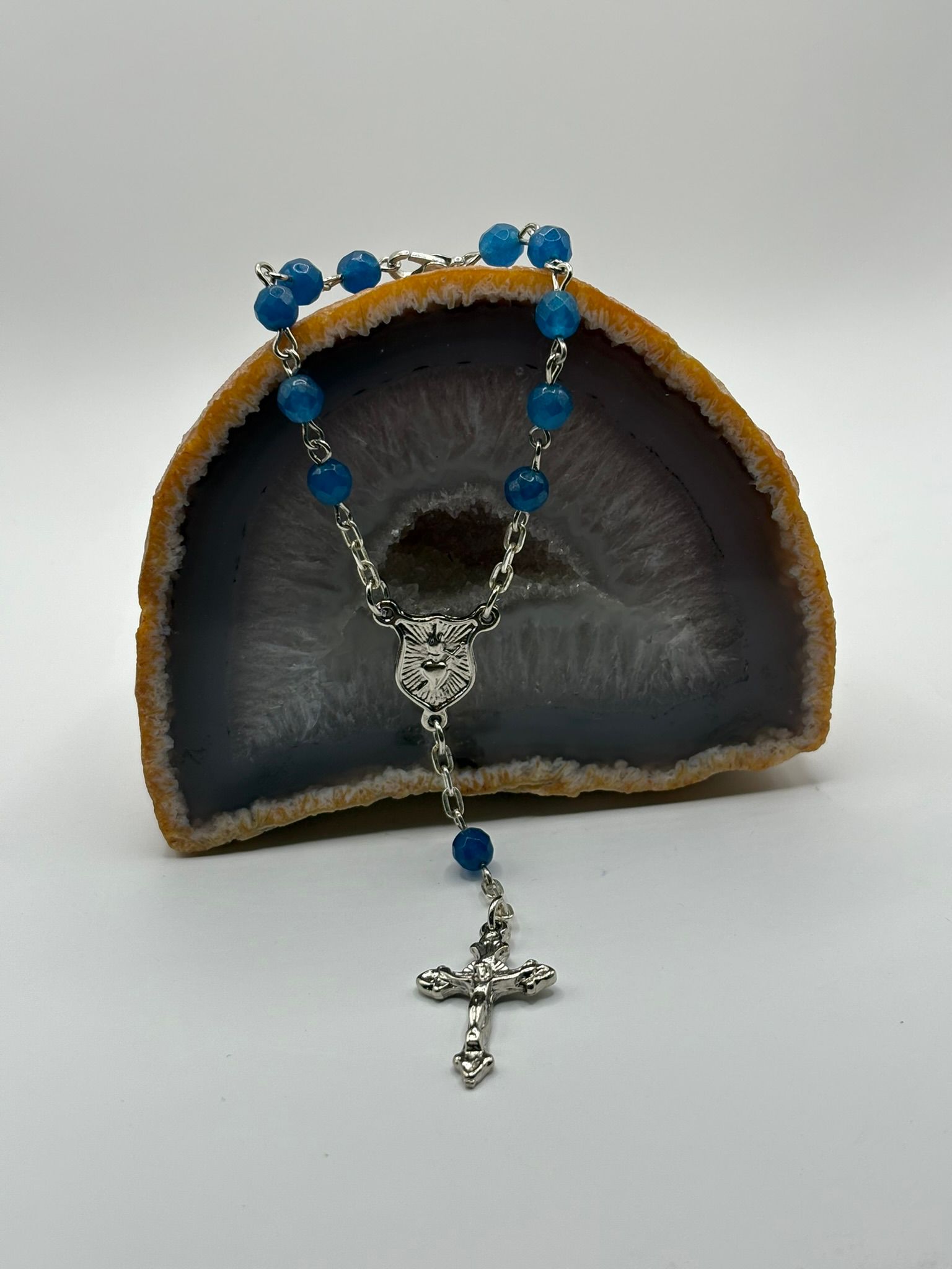 Denario de Ágata Azul _0