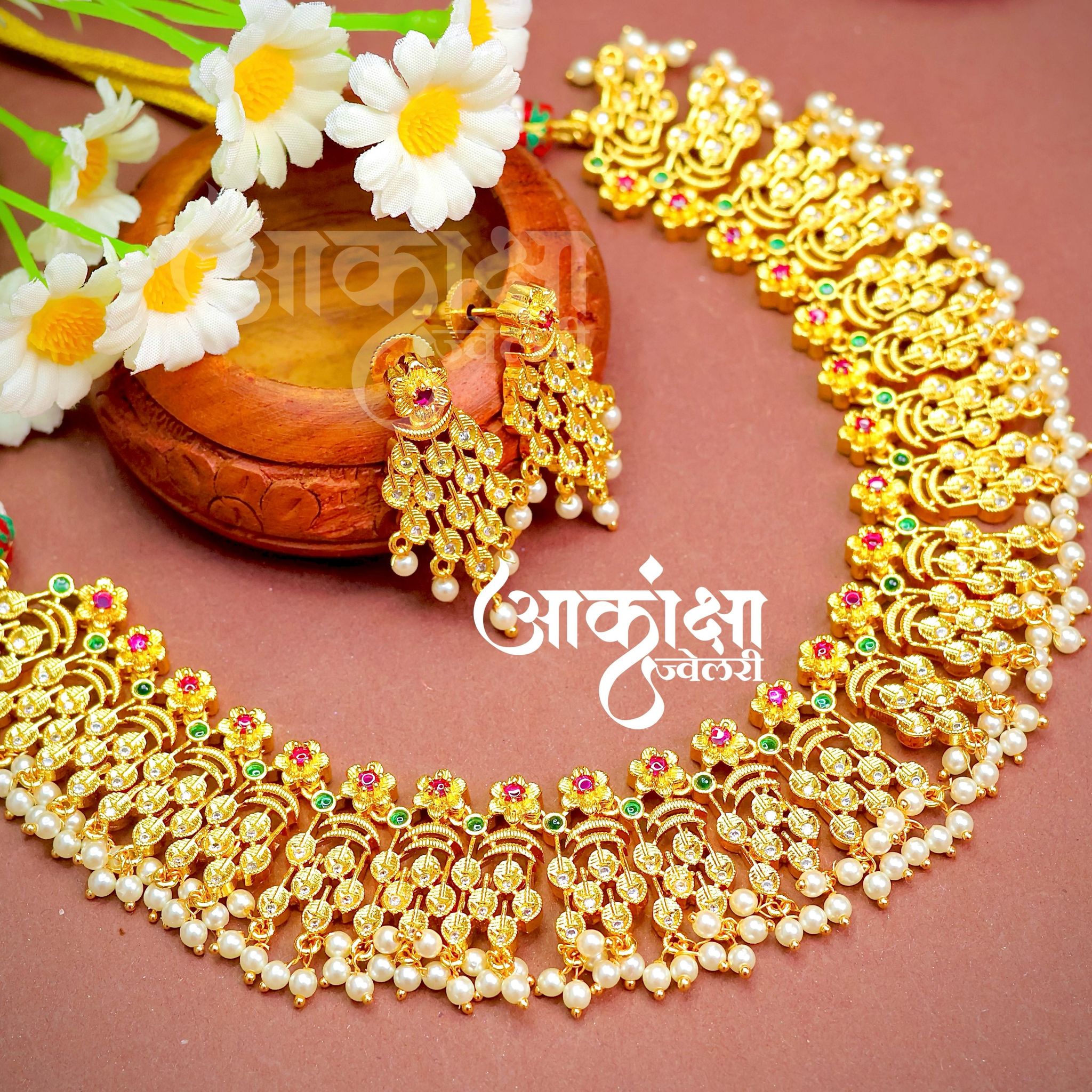 Shreevalli AD Kundan Necklace_0