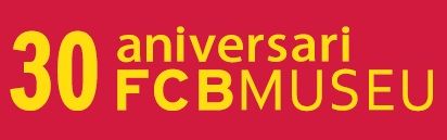 Patch 30 aniversai FCB MUSEU Barcelona 2014 2015 Vector_0