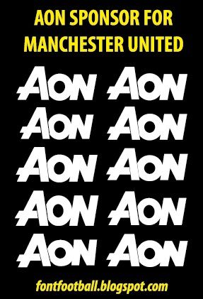 Sponsor Manchester United AON Vector_0