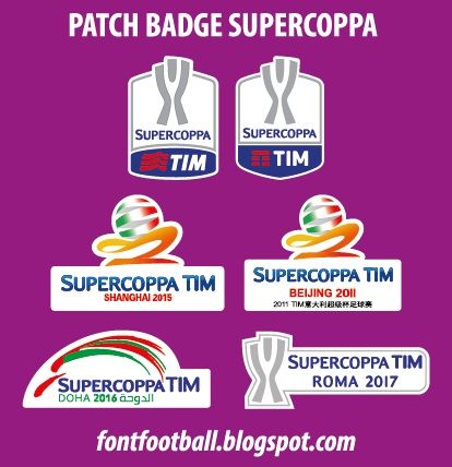 Patch Badge Supercoppa Vector_0