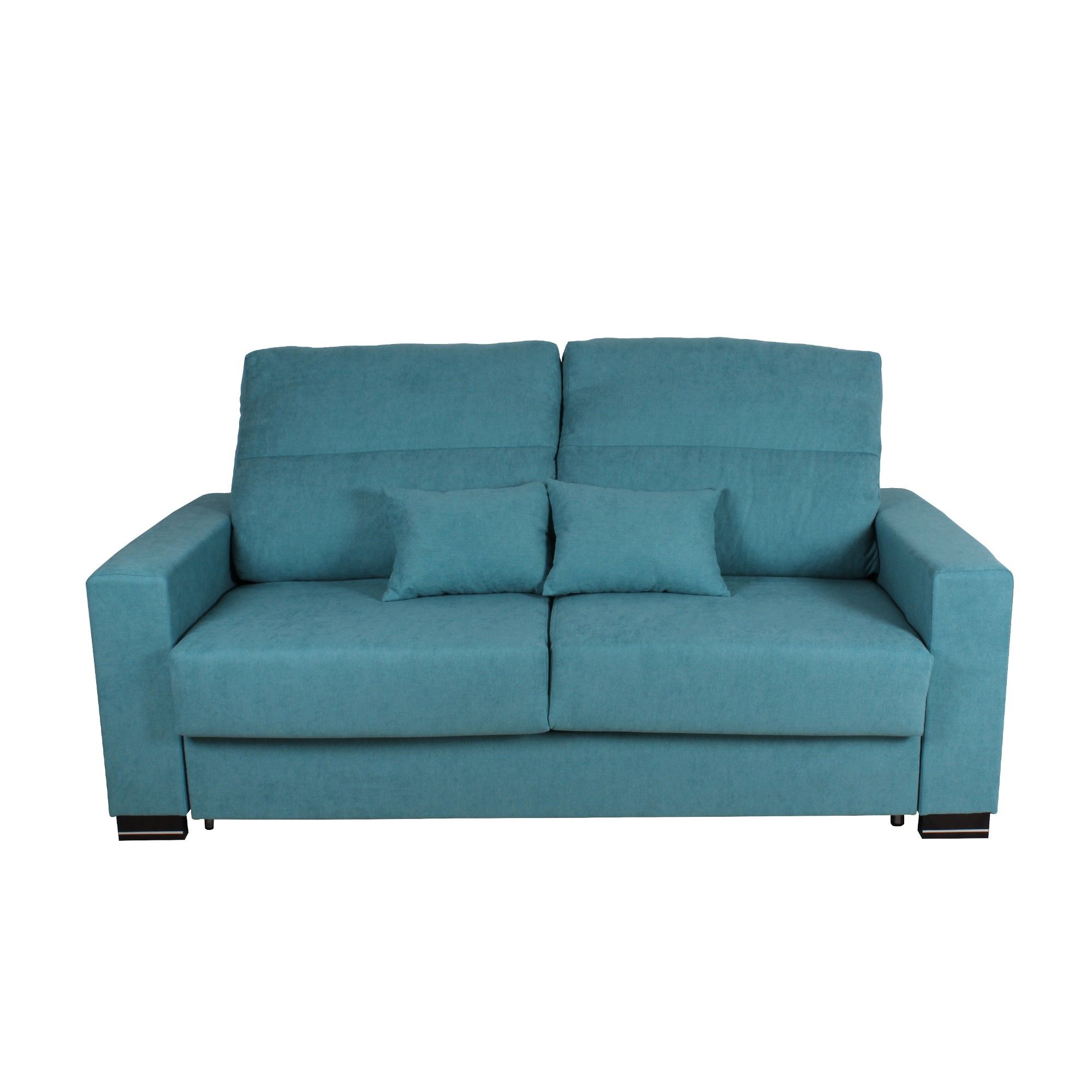 Convertible sofa bed 140×190 with metal base_0