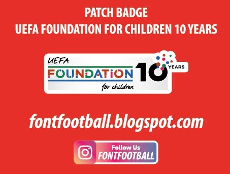 Patch Badge Foundation For Children 10 Years Vector_0
