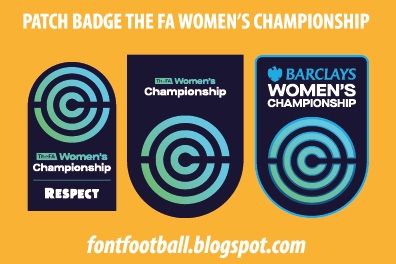 Patch Badge The FA Women's Championship Vector_0