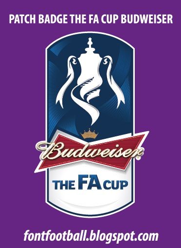 Patch Badge The FA Cup Budweiser Vector_0