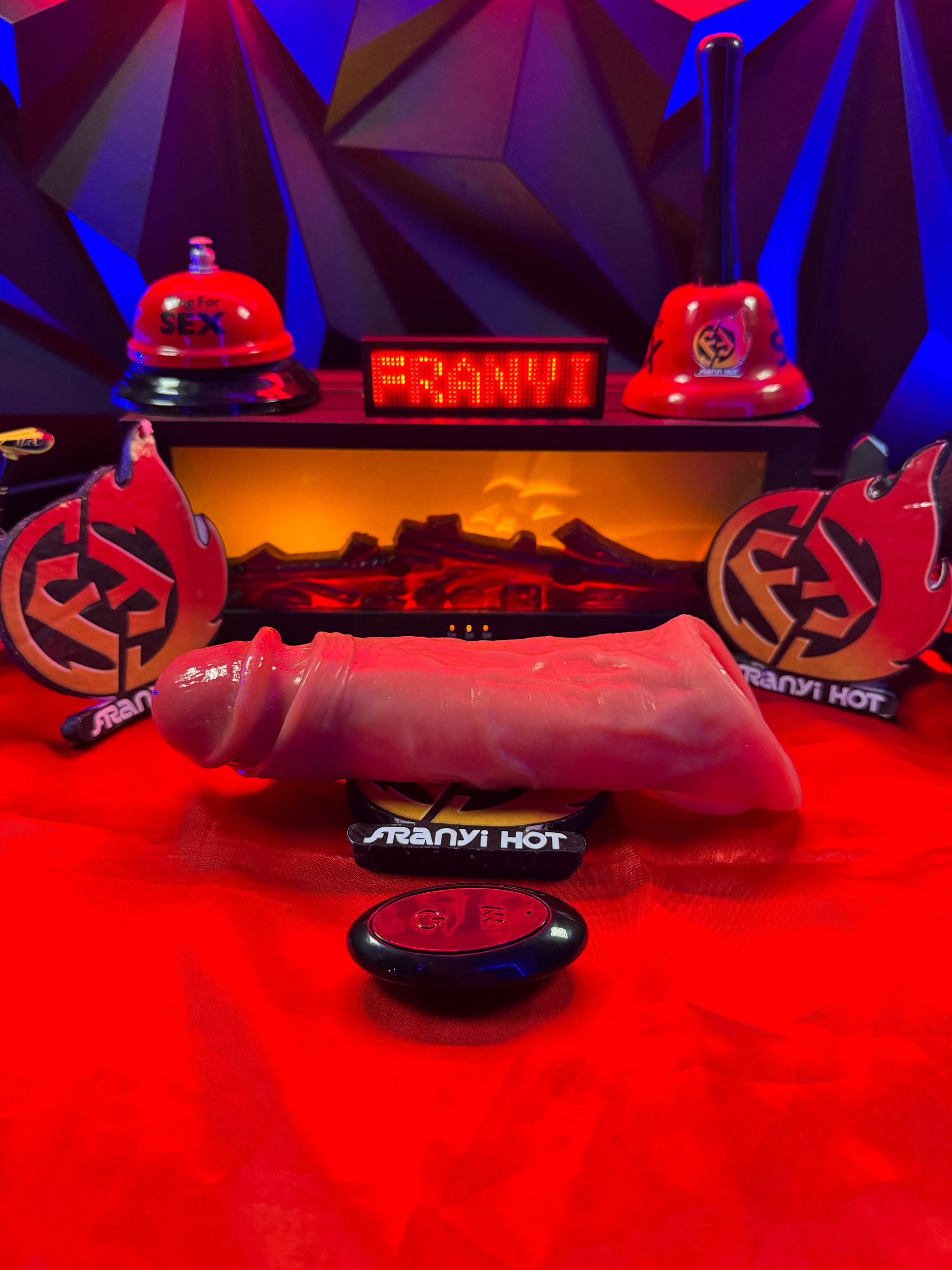 MANGA REALISTA VIBRATORIA A CONTOL REMOTO _1