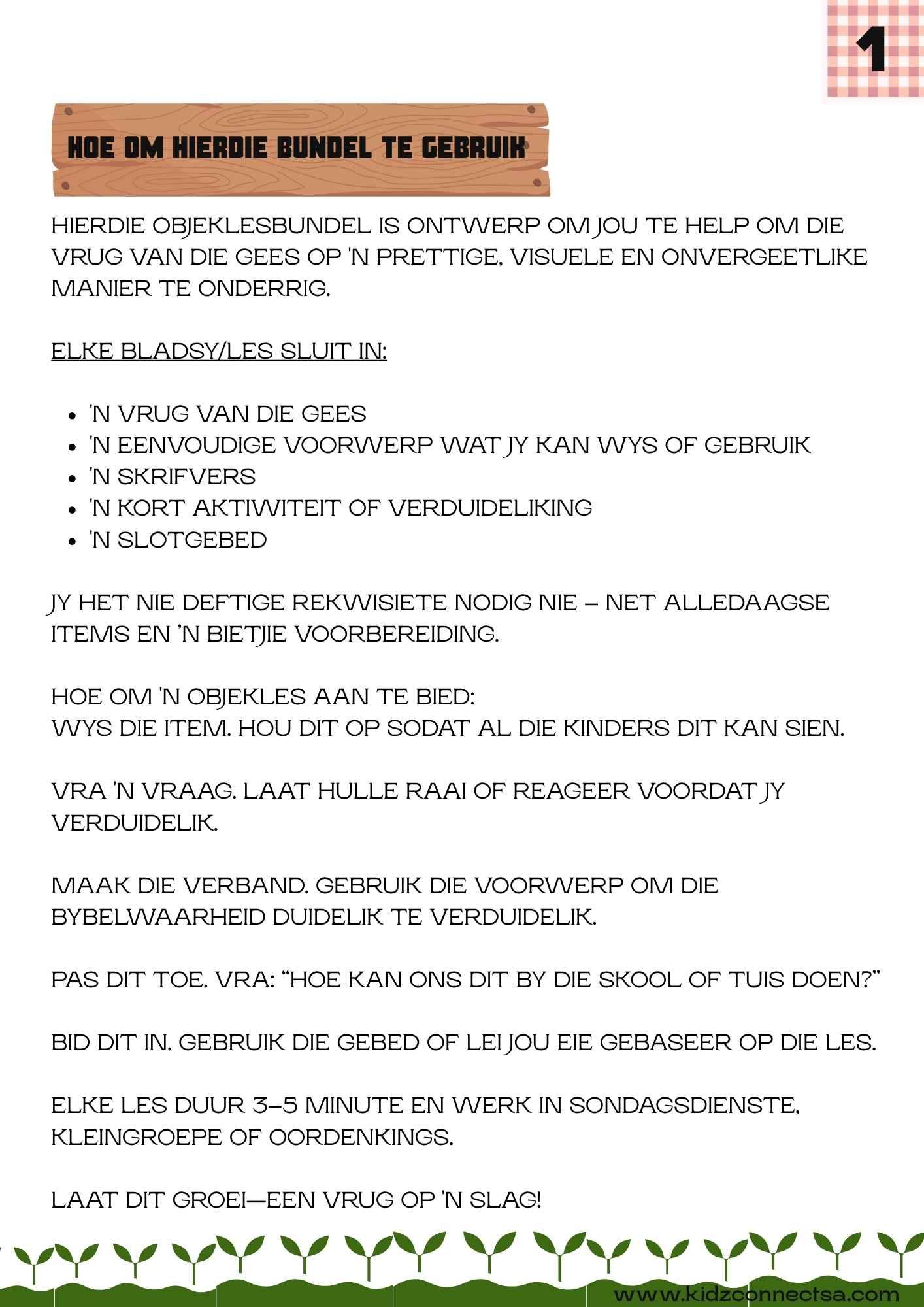 Vrug van die Gees Voorwerples bundel_2