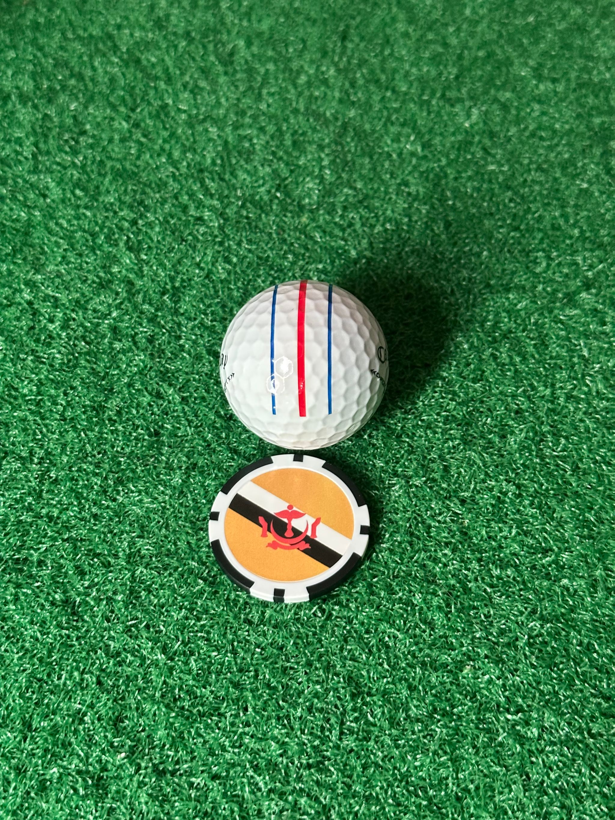 SS25 Brunei Flag Edition Ball Marker_3