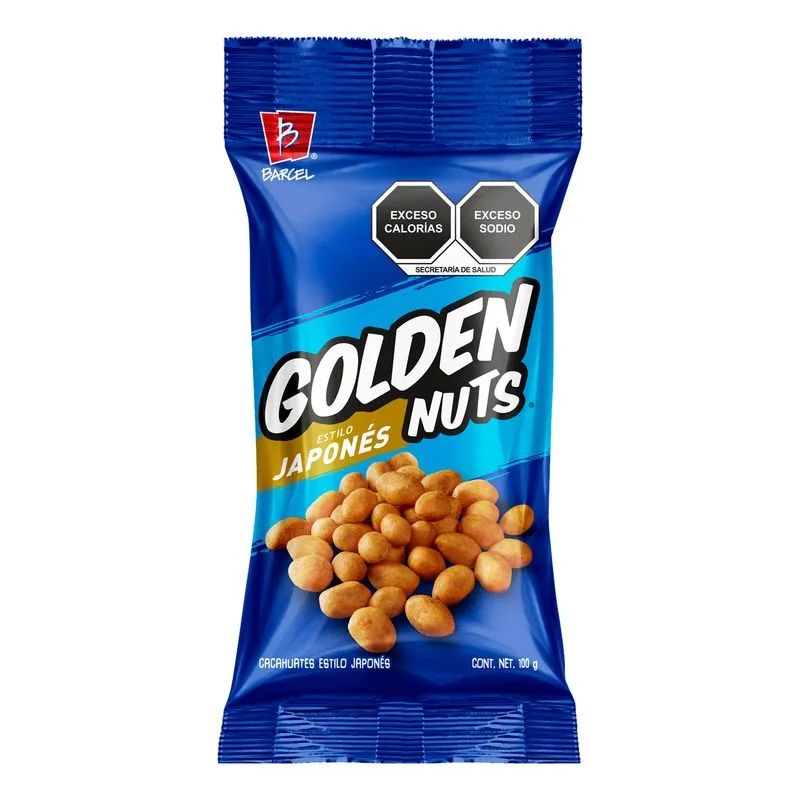 Cacahuate Japones Golden Nuts 100 Gr._0