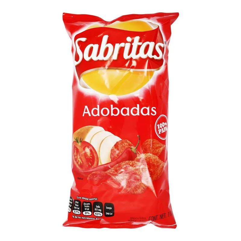 Papas Adobadas Sabritas 105 Gr._0