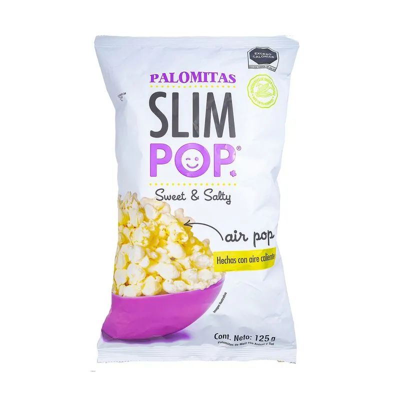 Palomitas Sweet & Salty Slim Pop 125.0 Gr._0
