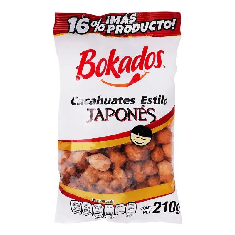 Cacahuate Japones Bokados 210 Gr._0