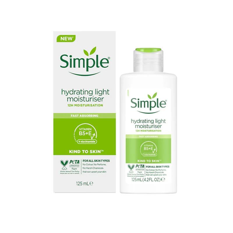 Simple Hydrating Light Moisturiser - 125ml | سمبل مرطب خفيف القوام - 125 مل_0