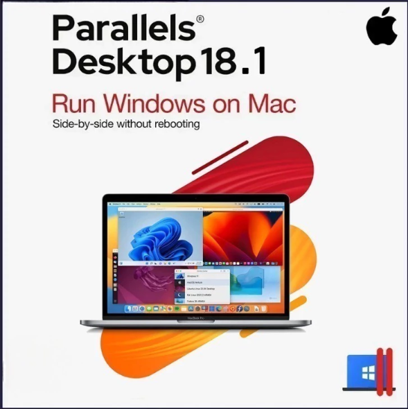 Parallels 18.1 desktop para Mac M1 M2 e Intel - Vitalício _0