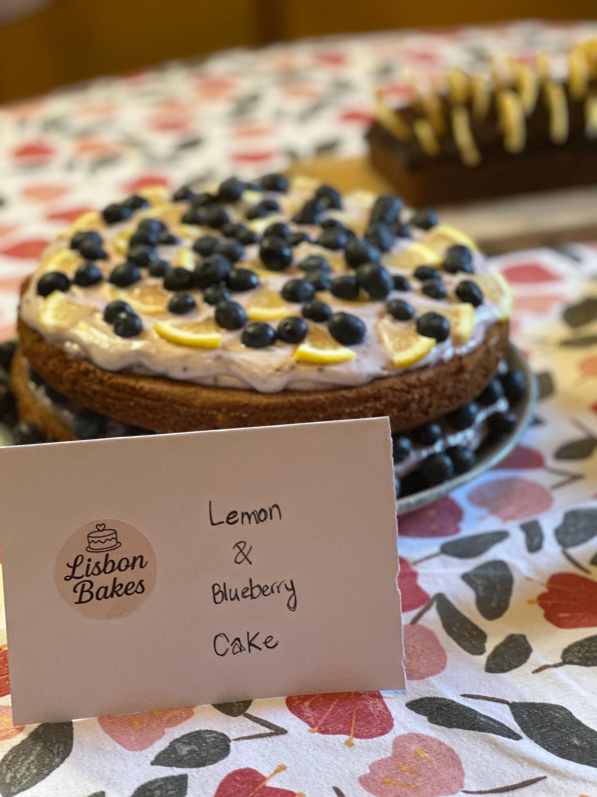 Lemon Blueberry Birthday Cake – Serves 15-20_1