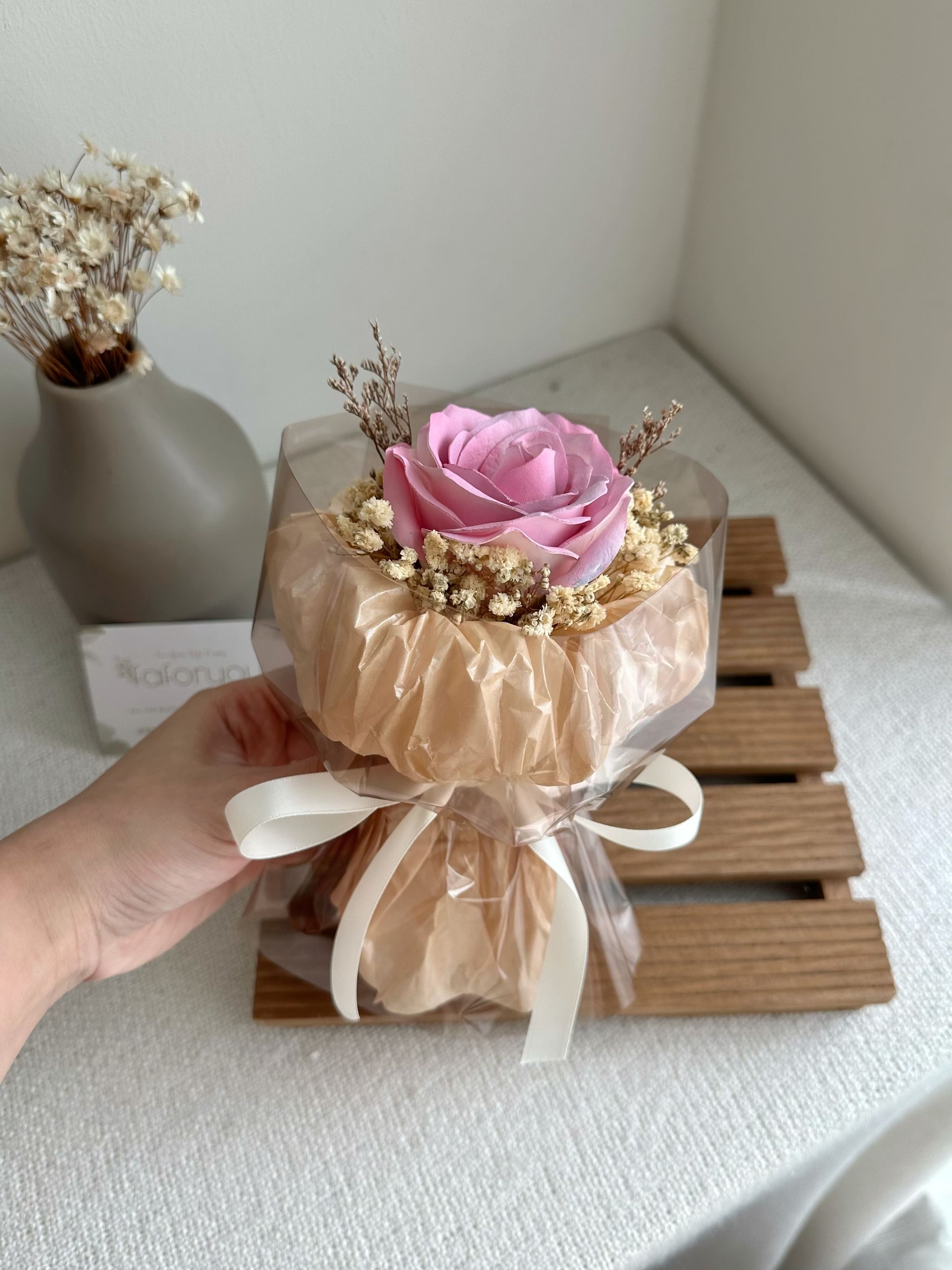 1 Stalk Soap Rose Bouquet _1