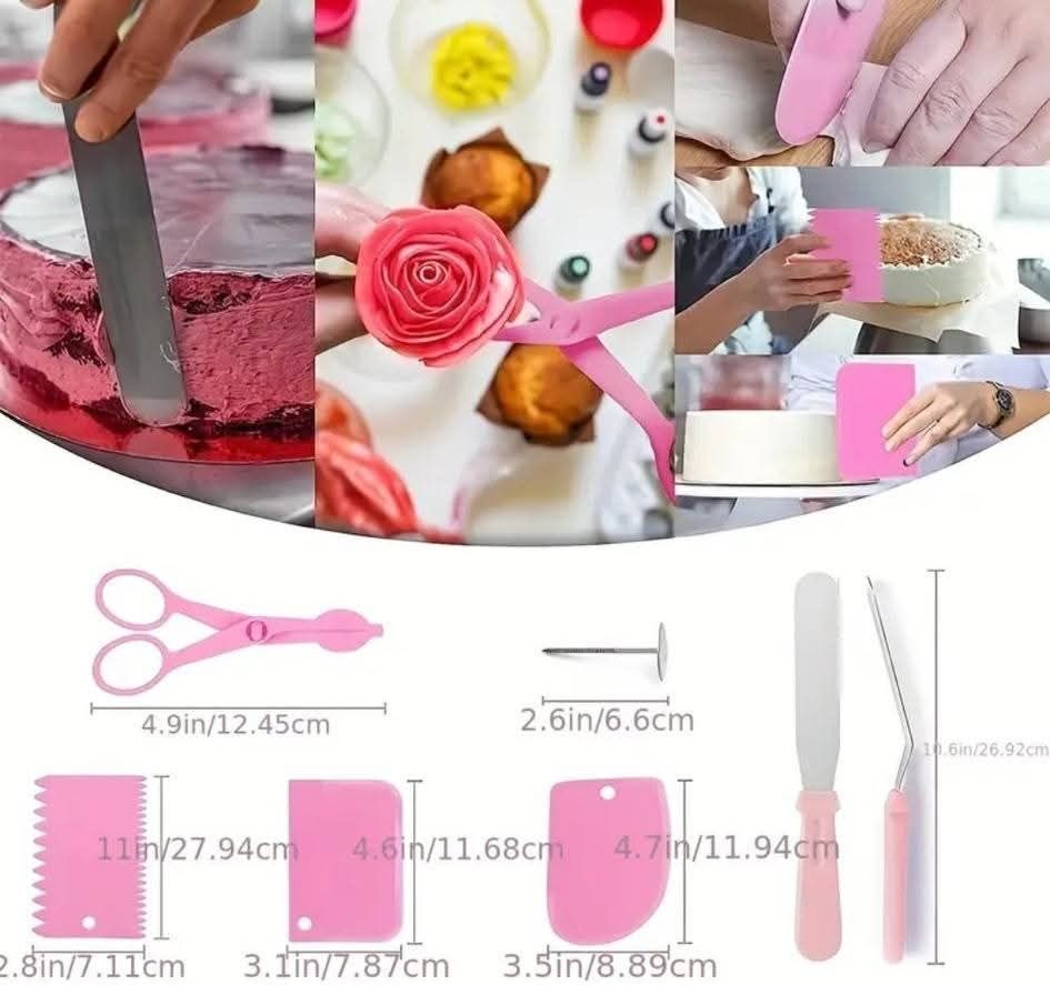 359 Piece Cake Decorating Baking Supplies Set_3