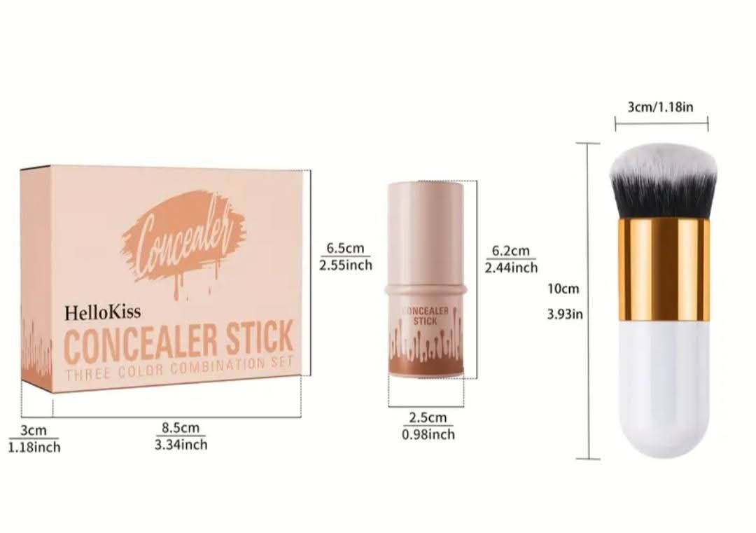 Cream Contour Kit with Brush_7