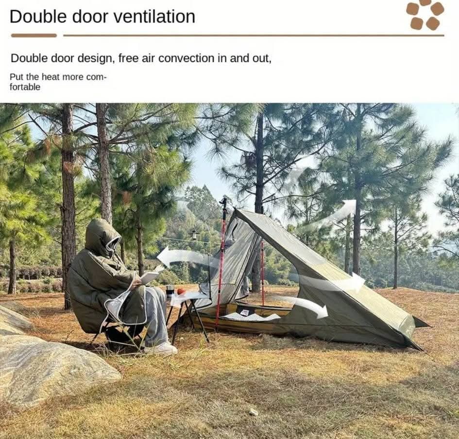 Outdoor Camping Mesh Tent  _3