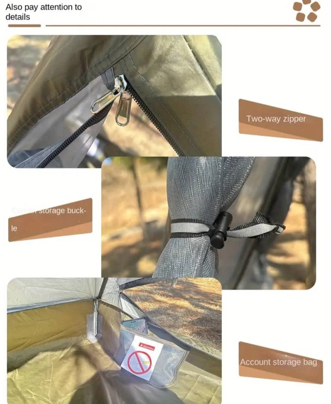 Outdoor Camping Mesh Tent  _2