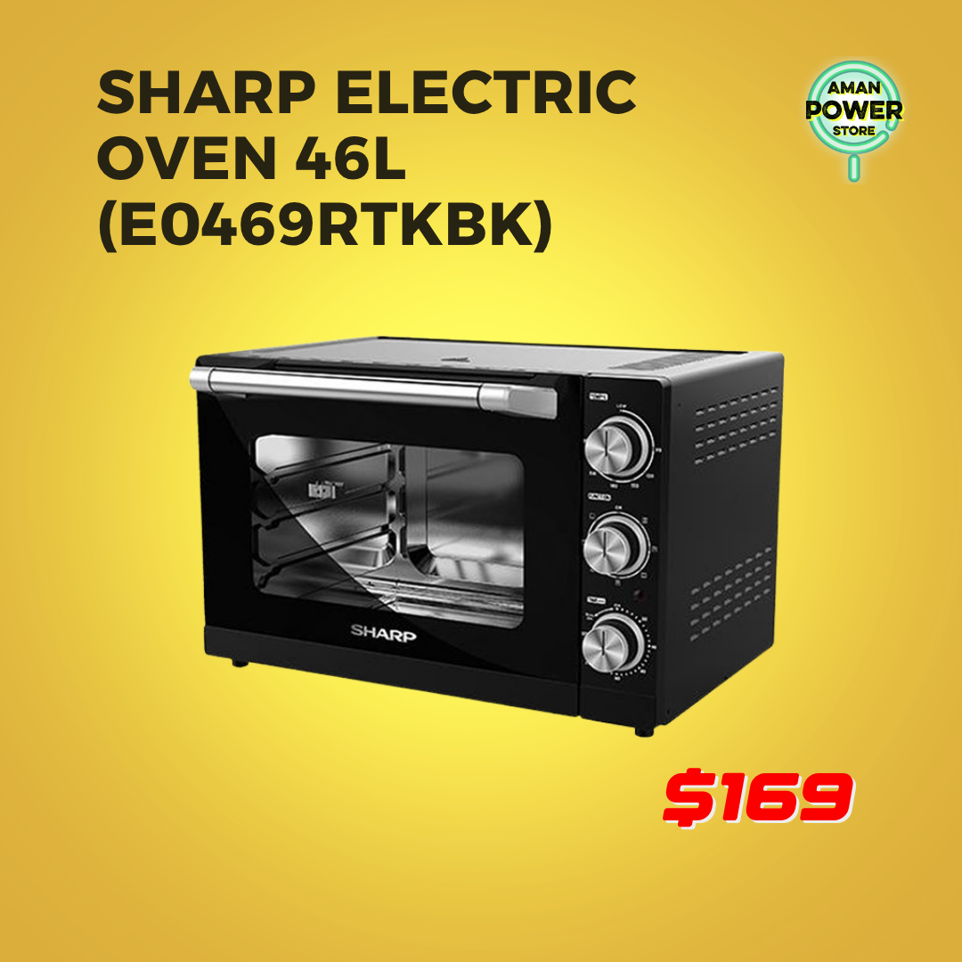 SHARP ELECTRIC OVEN 46L (E0469RTKBK)_0