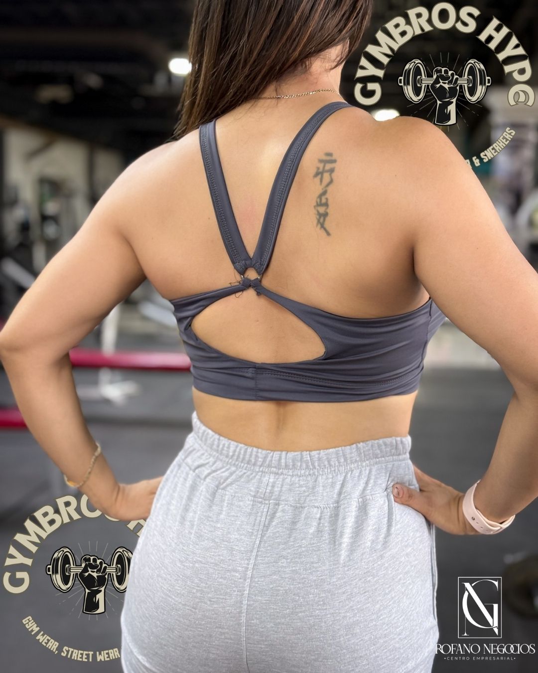 Top Gymshark 'ring' gray H6.52_1