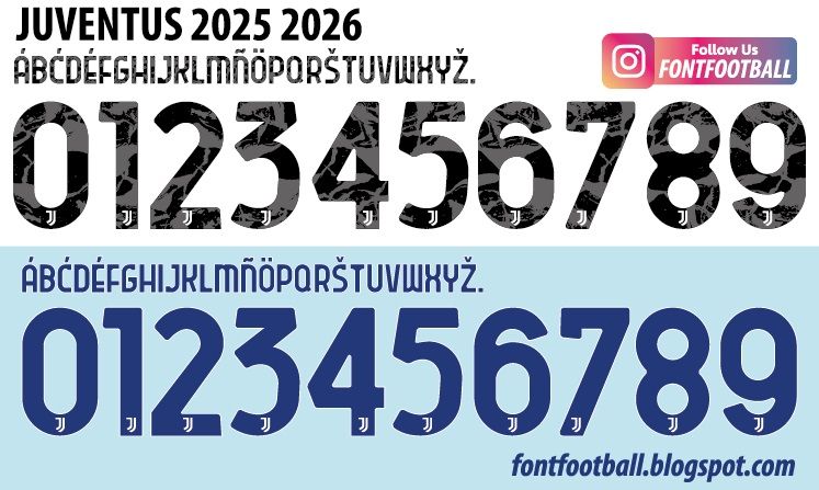 Font Vector Juventus 2025 2026 Shirt_0