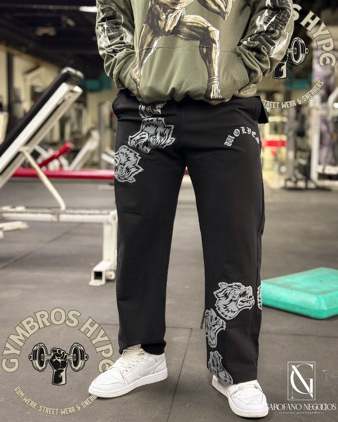 Pants Darc Sport 'WolvesC' black H7.5_0