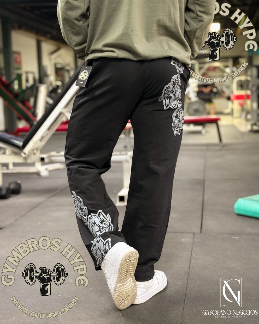 Pants Darc Sport 'WolvesC' black H7.5_1