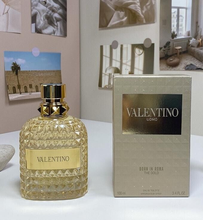 Valentino Born in Roma The Gold Uomo Edt 100ml Perfume  _0